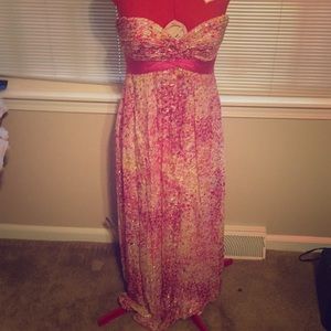 Full length party gown- BCBG MAXAZRIA